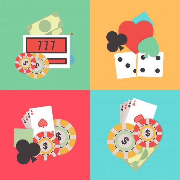 jeux de casino illustration